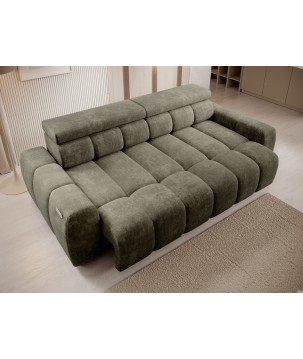 Sofa Kanapa BULL wolnostojąca w tkaninie EDEN 12 WERSAL