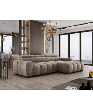 Narożnik BULL S - OMBO MINI Prawostronny z Elektryczną Regulacją EDEN 04