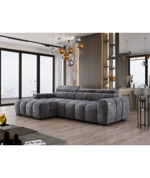 Narożnik BULL S - OMBO MINI Lewostronny z Elektryczną Regulacją EDEN 20