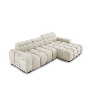 Narożnik BULL S - OMBO MINI Prawostronny z Elektryczną Regulacją EDEN 01