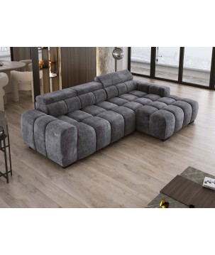 Narożnik BULL S - OMBO MINI Prawostronny z Elektryczną Regulacją EDEN 20