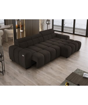 Narożnik OMBO S MINI Prawostronny z Elektryczną Regulacją SALVADOR 04