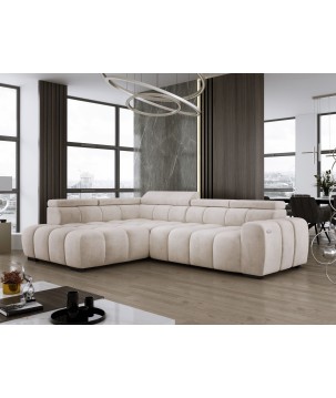 Narożnik BULL L Lewostronny z Elektryczną Regulacją SALVADOR 01 WERSAL