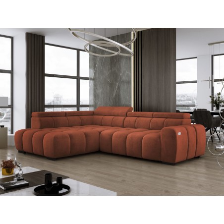 Narożnik BULL L Lewostronny z Elektryczną Regulacją SALVADOR 07 WERSAL