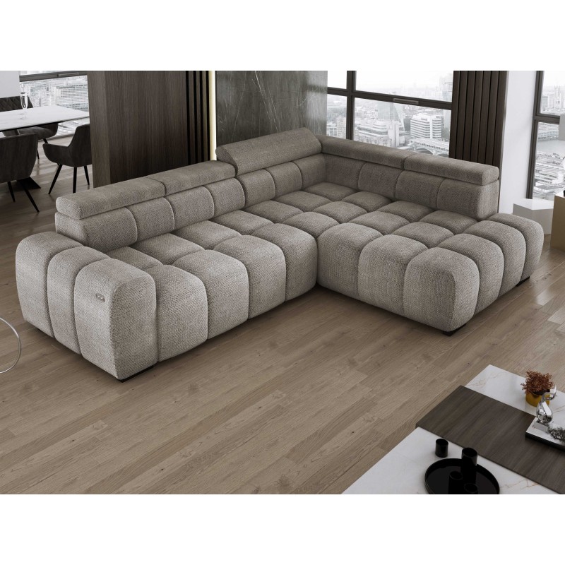 Narożnik BULL L Prawostronny z Elektryczną Regulacją EDEN 07 WERSAL