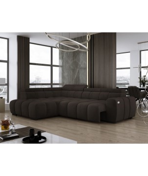 Narożnik BULL L Lewostronny z Elektryczną Regulacją SALVADOR 04 WERSAL