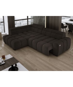 Narożnik BULL L Lewostronny z Elektryczną Regulacją SALVADOR 04 WERSAL