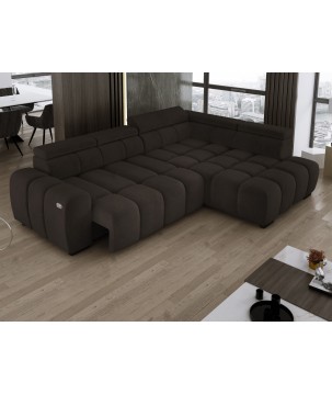 Narożnik BULL L Prawostronny z Elektryczną Regulacją SALVADOR 04 WERSAL