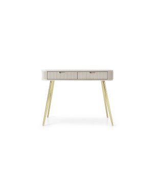 ZURI Toaletka T-103 kaszmirowa | złote nogi