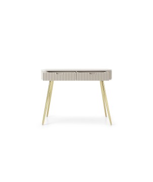 ZURI Toaletka T-103 kaszmirowa | złote nogi