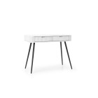 ZURI Toaletka T-103 biała | czarne nogi