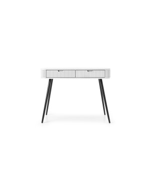 ZURI Toaletka T-103 biała | czarne nogi