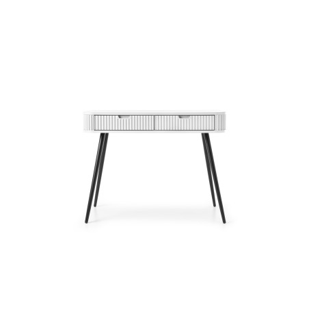 ZURI Toaletka T-103 biała | czarne nogi