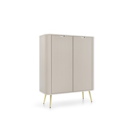 ZURI Komoda K-103 kaszmirowa | złote nogi