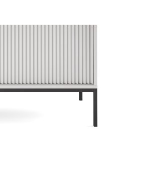 NAYA Komoda KSZ 154 szary | czarny stelaż