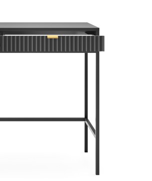 NAYA Toaletka T 104 czarny | czarny stelaż