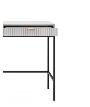 NAYA Toaletka T 104 szary | czarny stelaż