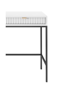 NAYA Toaletka T 104 biały | czarny stelaż