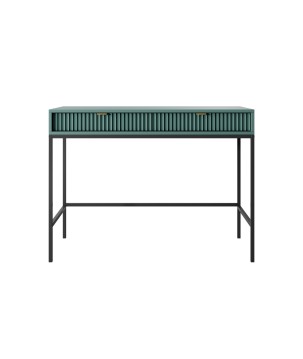 NAYA Toaletka T 104 zielona (LABRADOR) | czarny stelaż