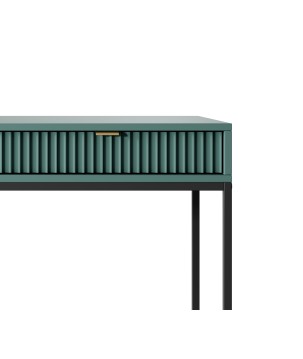 NAYA Toaletka T 104 zielona (LABRADOR) | czarny stelaż