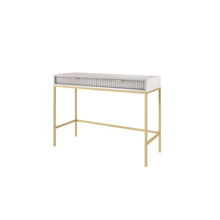 NAYA Toaletka T 104 szary | złoty stelaż