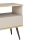 ORIANA Szafka nocna S 54 beżowa | nogi czarne