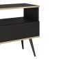 ORIANA Szafka nocna S 54 czarna | nogi czarne