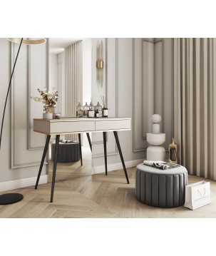 ORIANA Toaletka T 102 beżowa | nogi czarne