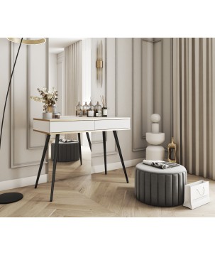 ORIANA Toaletka T 102 biała | nogi czarne