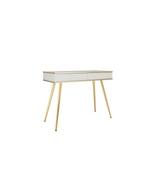 ORIANA Toaletka T 102 biała | nogi złote