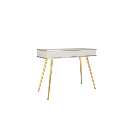 ORIANA Toaletka T 102 biała | nogi złote
