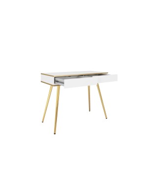 ORIANA Toaletka T 102 biała | nogi złote