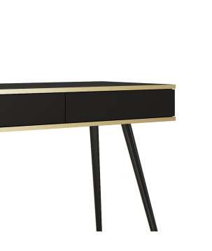 ORIANA Toaletka T 102 czarna | nogi czarne