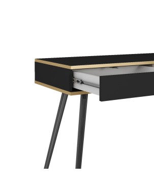 ORIANA Toaletka T 102 czarna | nogi czarne