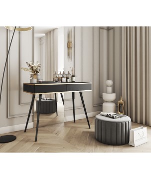 ORIANA Toaletka T 102 czarna | nogi czarne