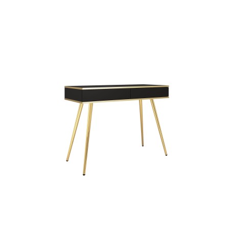 ORIANA Toaletka T 102 czarna | nogi złote