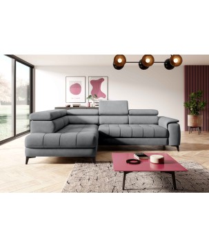 Narożnik CHIVAS L z Elektryczną regulacją siedziska WERSAL