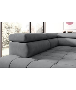 Narożnik CHIVAS L z Elektryczną regulacją siedziska WERSAL