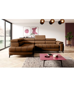 Narożnik CHIVAS L z Elektryczną regulacją siedziska WERSAL