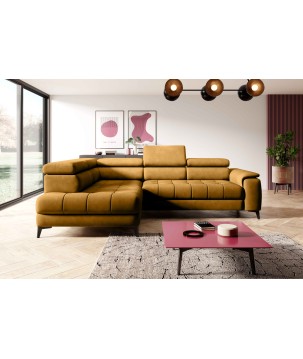 Narożnik CHIVAS L z Elektryczną regulacją siedziska WERSAL