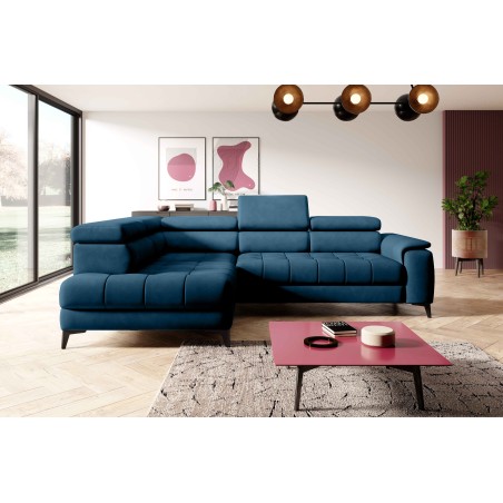 Narożnik CHIVAS L z Elektryczną regulacją siedziska WERSAL