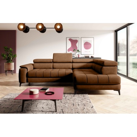 Narożnik CHIVAS L z Elektryczną regulacją siedziska WERSAL