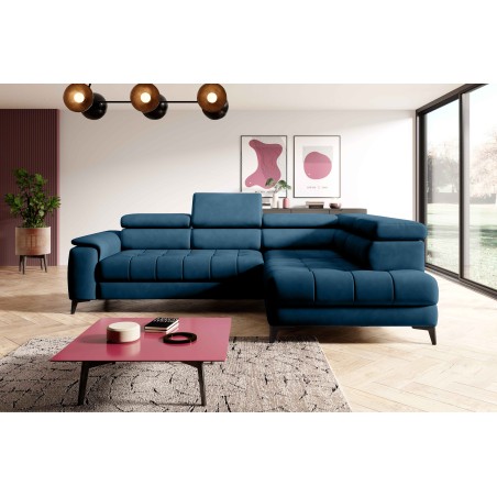 Narożnik CHIVAS L z Elektryczną regulacją siedziska WERSAL