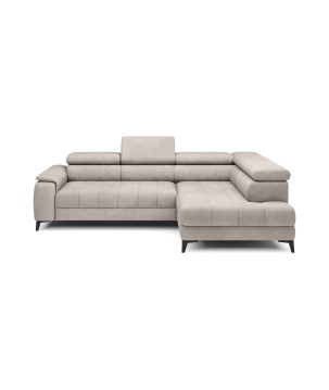 Narożnik CHIVAS L z Elektryczną regulacją siedziska WERSAL