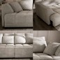 Sofa kanapa TIGA z funkcja spania Elektryczny System rozkładania WERSAL