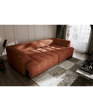 Sofa TIGA Kanapa z funkcja spania Elektryczny System rozkładania WERSAL