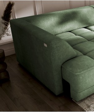 Sofa TIGA Kanapa z funkcja spania Elektryczny System rozkładania WERSAL