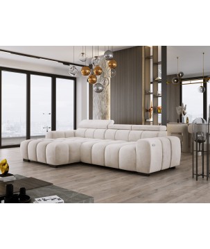 Narożnik OMBO S MINI Lewostronny z Elektryczną Regulacją WERSAL