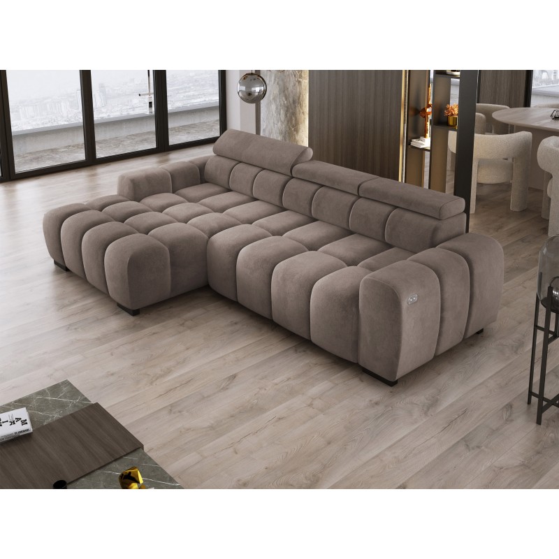 Narożnik OMBO S MINI Lewostronny z Elektryczną Regulacją WERSAL