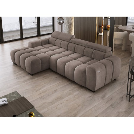 Narożnik OMBO S MINI Lewostronny z Elektryczną Regulacją WERSAL